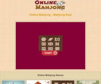 OnlinemahJong.net(Online Mahjong) Screenshot