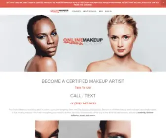 Onlinemakeupacademy.com(Online Makeup Courses) Screenshot