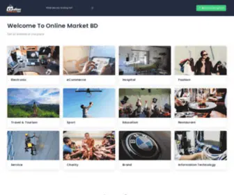 Onlinemarketbd.com(Online Market BD) Screenshot