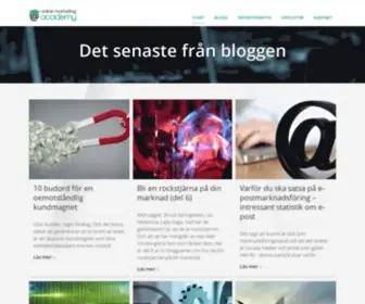 Onlinemarketingacademy.se(Bli) Screenshot