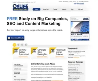 Onlinemarketingcoach.com(Online Marketing Expert) Screenshot