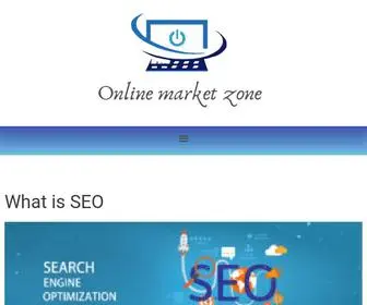 Onlinemarketzone.in(The woman hub) Screenshot