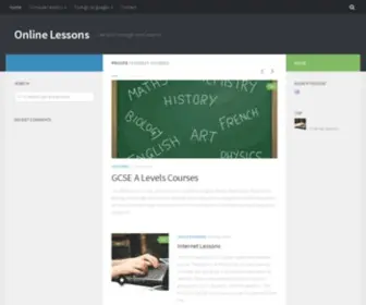 Onlinemathimata.com(Online Lessons) Screenshot