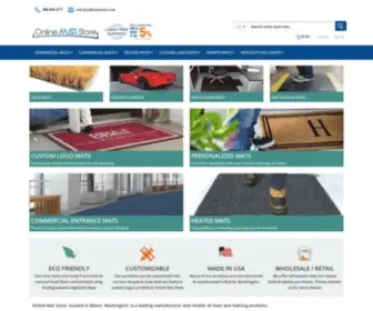 OnlinematStore.com(Mats and Matting) Screenshot