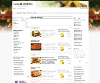 Onlinemealplan.com(Logon) Screenshot