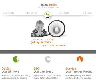 Onlinemedia.co.uk(Web Site Design Carlisle) Screenshot