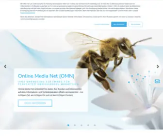Onlinemedianet.de(Software für Omnichannel) Screenshot