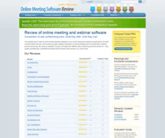 Onlinemeetingsoftwarereview.com(Publicare) Screenshot