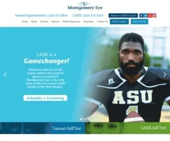 Onlinemep.com(Eye Doctor Montgomery) Screenshot