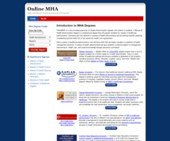 Onlinemha.com(Online MHA) Screenshot