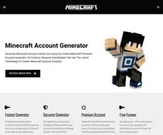 Onlineminecraftgame.com(Online Minecraft Game) Screenshot