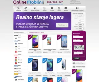 Onlinemobilni.com(Online Mobilni) Screenshot