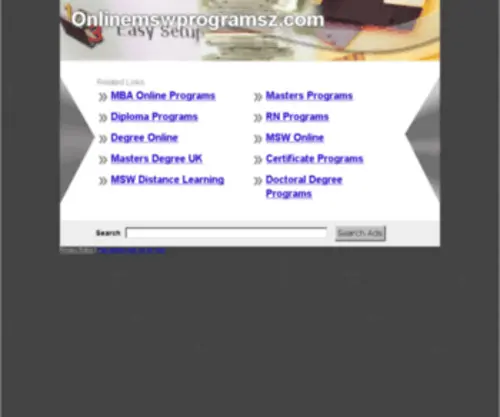 Onlinemswprogramsz.com(Online Msw Programs) Screenshot