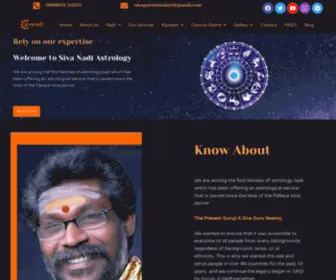 Onlinenadiastro.com(Online Nadi Astrology) Screenshot