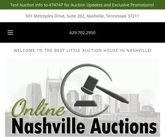 Onlinenashvilleauctions.com(Online Nashville Auctions Online Auctions) Screenshot