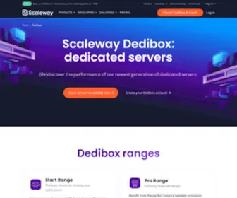 Online.net(High-performance Dedicated server Dedibox) Screenshot