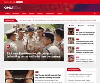 Onlinenewsupdate.com(The Online News Updates) Screenshot