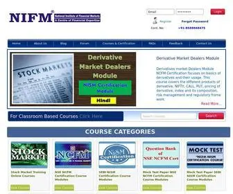 Onlinenifm.com(We also offers NISM Modules preparation courses) Screenshot