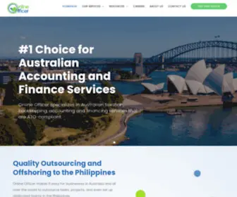 Onlineofficer.com.au(Best Outsourced Services in the Philippines) Screenshot