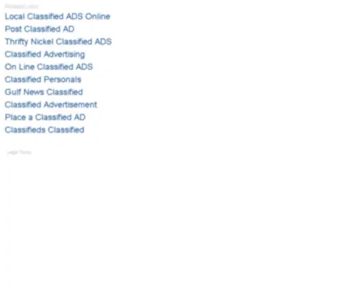 Onlineopenclassified.com(Find Cash Advance) Screenshot