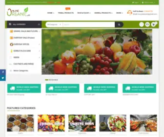 Onlineorganic.in(Online Organic Store) Screenshot