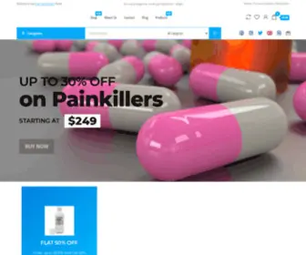 OnlinepainStore.com(Buy Pain Killers Online) Screenshot