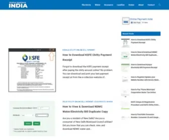 Onlinepaymentindia.com(Onlinepaymentindia) Screenshot