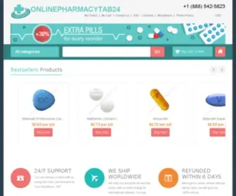 Onlinepharmacytab24.com(Onlinepharmacytab 24) Screenshot