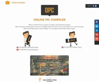 Onlinepiccompiler.com(Gems Software & Electronics) Screenshot