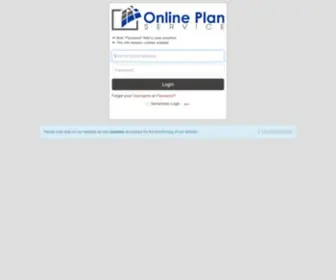 Onlineplanservice.com(Onlineplanservice) Screenshot