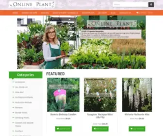 Onlineplants.com.au(Online Plants) Screenshot