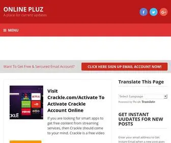 Onlinepluz.com(ONLINE PLUZ) Screenshot