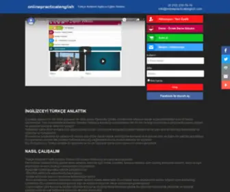 Onlinepracticalenglish.com(Türkçe Anlatımlı Pratik İngilizce) Screenshot