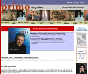 Onlineprimo.com(PRIMO Magazine) Screenshot