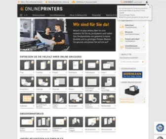 Onlineprinters.at(Online) Screenshot