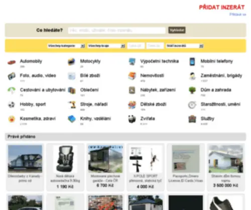 Onlineprodej.cz(Inzerce zdarma) Screenshot