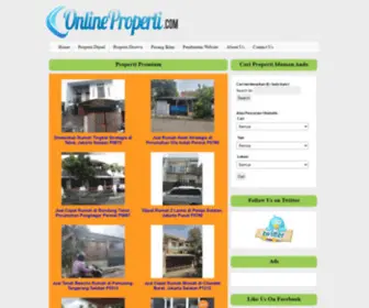 Onlineproperti.com(Onlineproperti) Screenshot