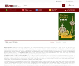 Onlinerakhistore.com(Send Rakhi & Rakhi Gifts to India on Rakhi Festival 2021) Screenshot