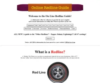 Onlineredlineguide.com(The On Line Redline Guide) Screenshot