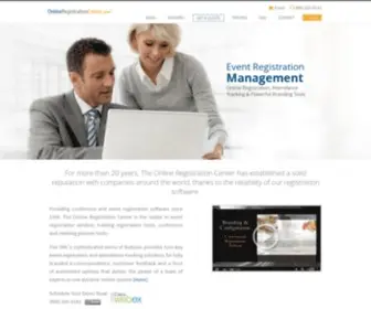Onlineregistrationcenter.com(Event Registration Software) Screenshot