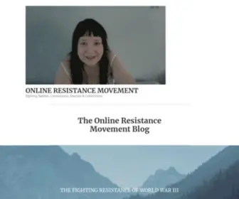 Onlineresistancemovement.net(Fighting Nazism) Screenshot