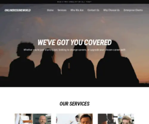 OnlineresumeWorld.com(Online Resume) Screenshot