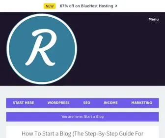 Onlinerockershub.com(How To Start a Blog (The Step) Screenshot