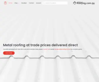 Onlineroofing.com.au(Online Roofing Australia) Screenshot