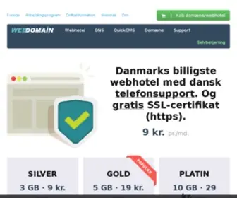 Onlinesalg.dk(Webshop) Screenshot