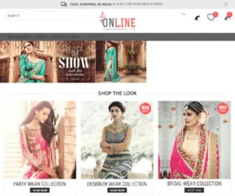 Onlinesareesshopping.com(Online Sarees Shopping) Screenshot