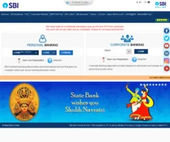 Onlinesbh.com(State Bank of Hyderabad) Screenshot