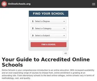 Onlineschools.org(Online Schools) Screenshot