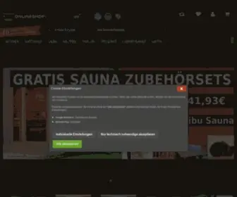 Onlineshop-Baumarkt.de(Sauna Spezialist) Screenshot