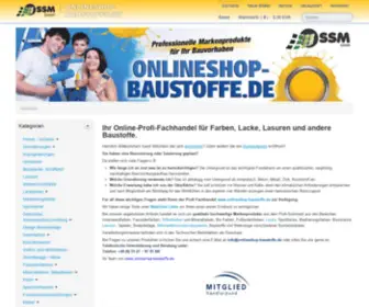 Onlineshop-Baustoffe.de(Ihr Online) Screenshot